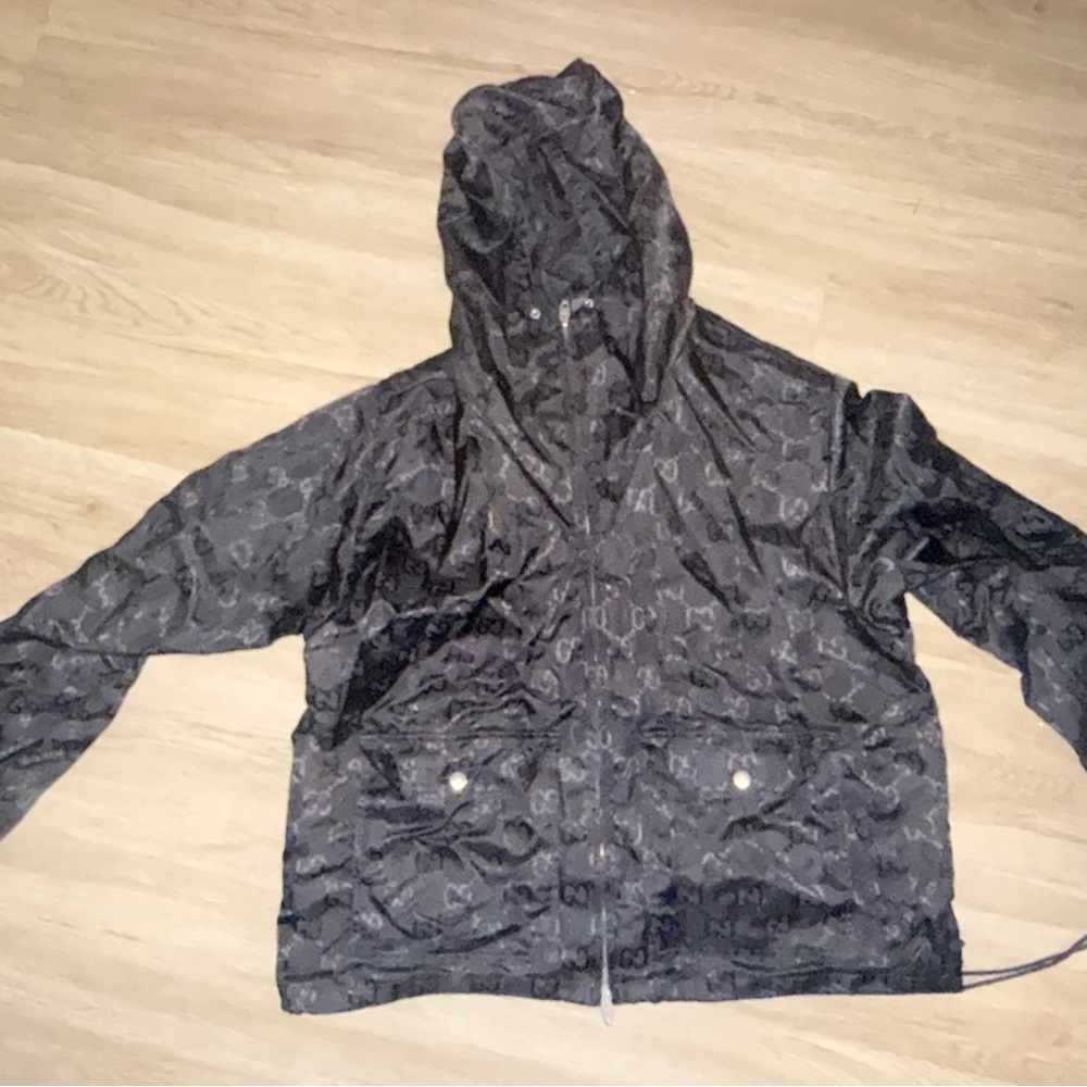 Gucci Black Windbreaker Jacket